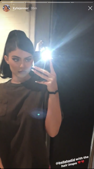 Kylie Jenner tregon se është instpiruar nga Bella Hadid