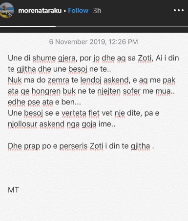 morena taraku instagram