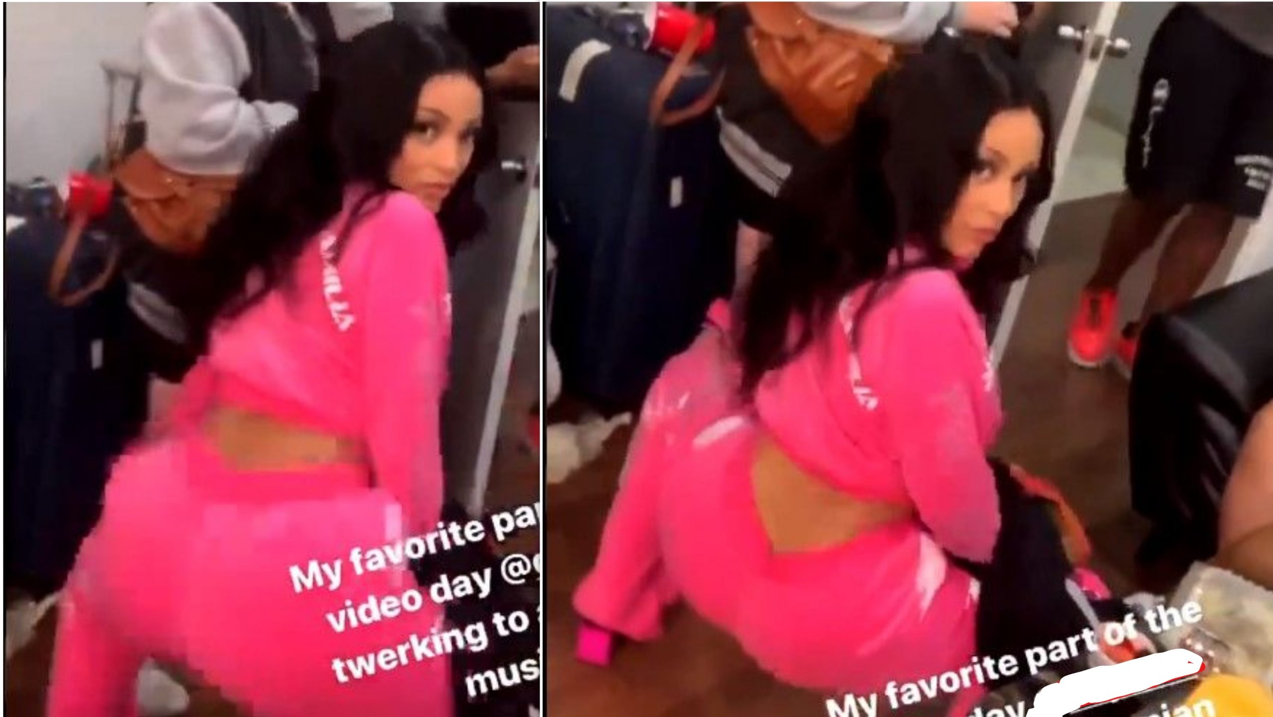 Reperja e famshme amerikane bën 'twerk' me muzikë popullore shqipe