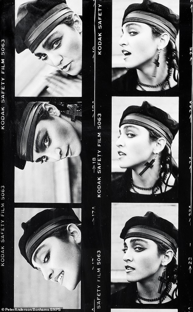 モノクロ ポートレート マドンナ レトロ 当時物 パネル 写真 海外 歌手 MADONNA London, 1983 #madonna #silvergelatinprint