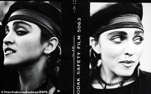 モノクロ ポートレート マドンナ レトロ 当時物 パネル 写真 海外 歌手 Madonna : マドンナ – ReplayRecord.com