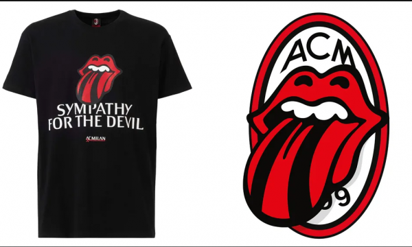 ✨公式 ACミラン × The Rolling Stones コラボ パーカー✨ ACミランと