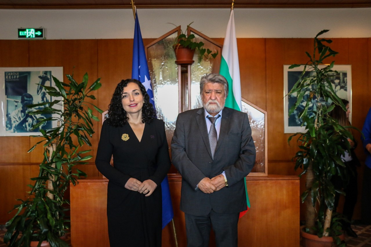 Osmani takon kryetarin e Kuvendit të Bullgarisë, ia kërkon përkrahjen