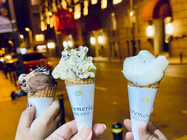Në Milano po mendohet ndalimi i shitjes së akullores pas mesnate