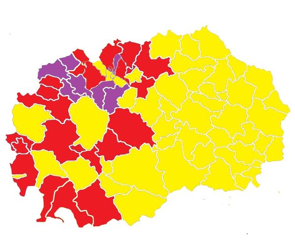 Selimi publikon hartën se si kanë votuar komunat me shumicë shqiptare në Maqedoni të Veriut