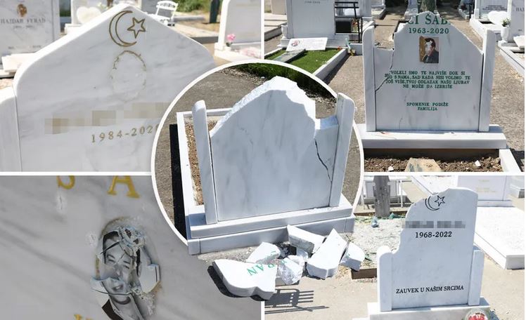 Beograd  Më shumë se 30 varre myslimane të shkatërruara në një akt vandalizmi