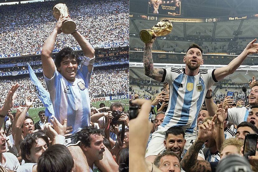 アルゼンチン代表 1986 メッシ マラドーナ Messi Maradona マラドーナ、メッシ、ディ・ステファノらアルゼンチン史上最高の