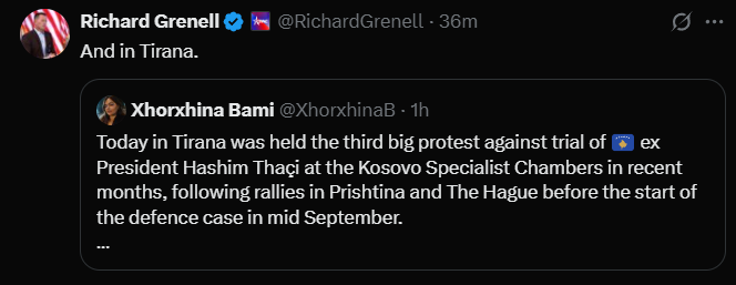 Protesta masive në Tiranë, reagon Grenell - Insajderi - image 117