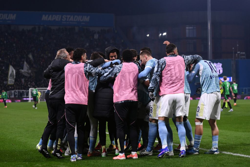 Juventus Celebrates Victory