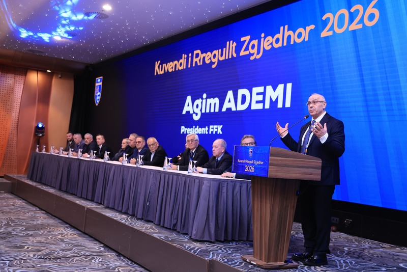 Presidenti i FIFA s dhe ai i UEFA s e urojnë Agim Ademin për mandatin e ri si kryetar i FFK së