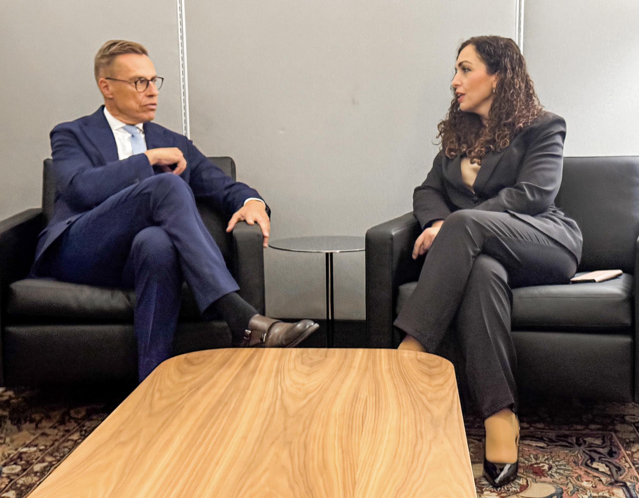 Osmani flet në telefon me presidentin e Finaldës  Diskutuam zhvillimet e fundit politike dhe për sigurinë