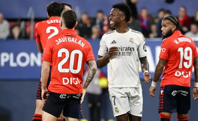 La Liga nis hetimet për sharjet ndaj yllit të Real Madrid në ndeshjen kundër Osasunës