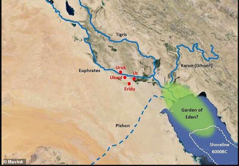 Rrjedhat e humbura biblike zbulojnë mundësinë e Parajsës së Edenit