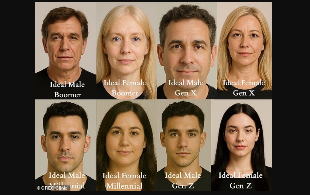 Si duket mashkulli dhe femra  i përsosur  sipas brezave