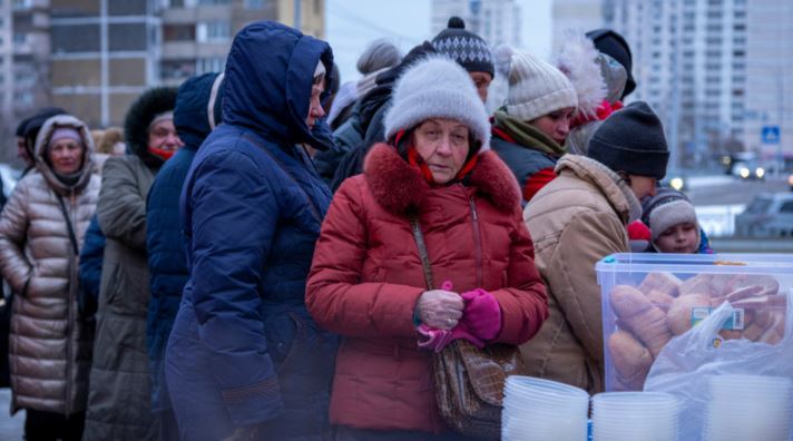 Pa energji elektrike në  20°C  Dimri i Kievit  arma më e fortë e Rusisë