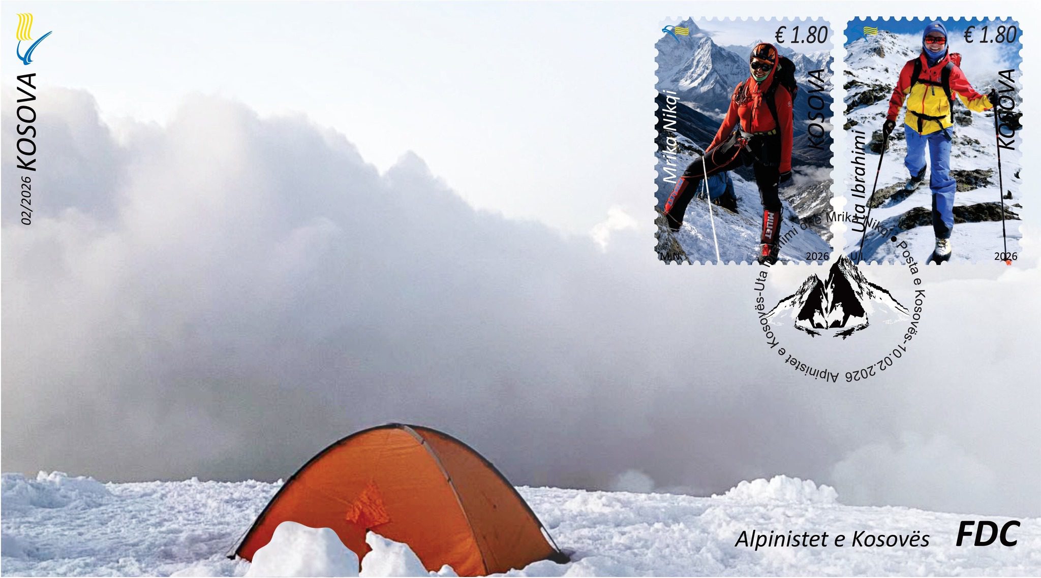 Posta e Kosovës ka lanësuar pullat postare me fytyrat e Uta Ibrahimit dhe Mrika Nikqit