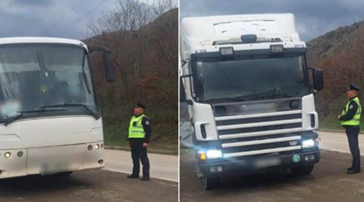 Policia e Kosovës intensifikon kontrollet ndaj kamionëve dhe autobusëve në kuadër të planit ROADPOL