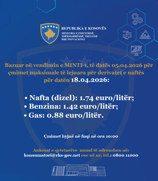 Lajmi për hapjen e Hormuzit s i ul çmimet e naftës në Kosovë  tavani i njëjtë me dje
