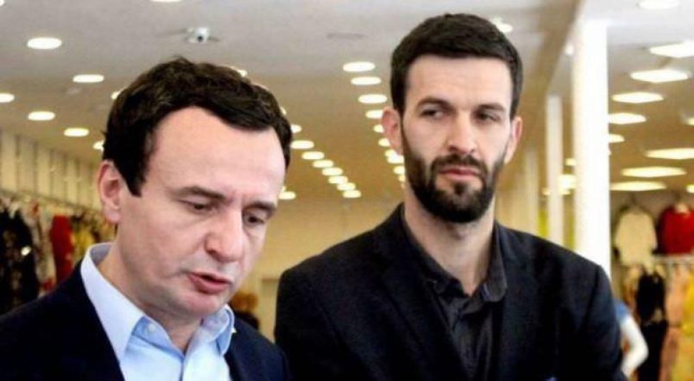 Albin Kurti Eman Rrahmani