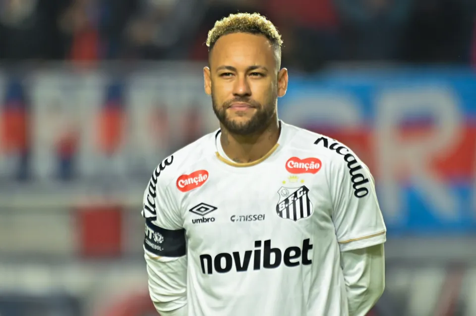 Neymar Jr Santos Player Brazil 1077048391