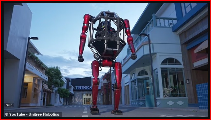 Roboti “mecha” me pilot del në treg Rim