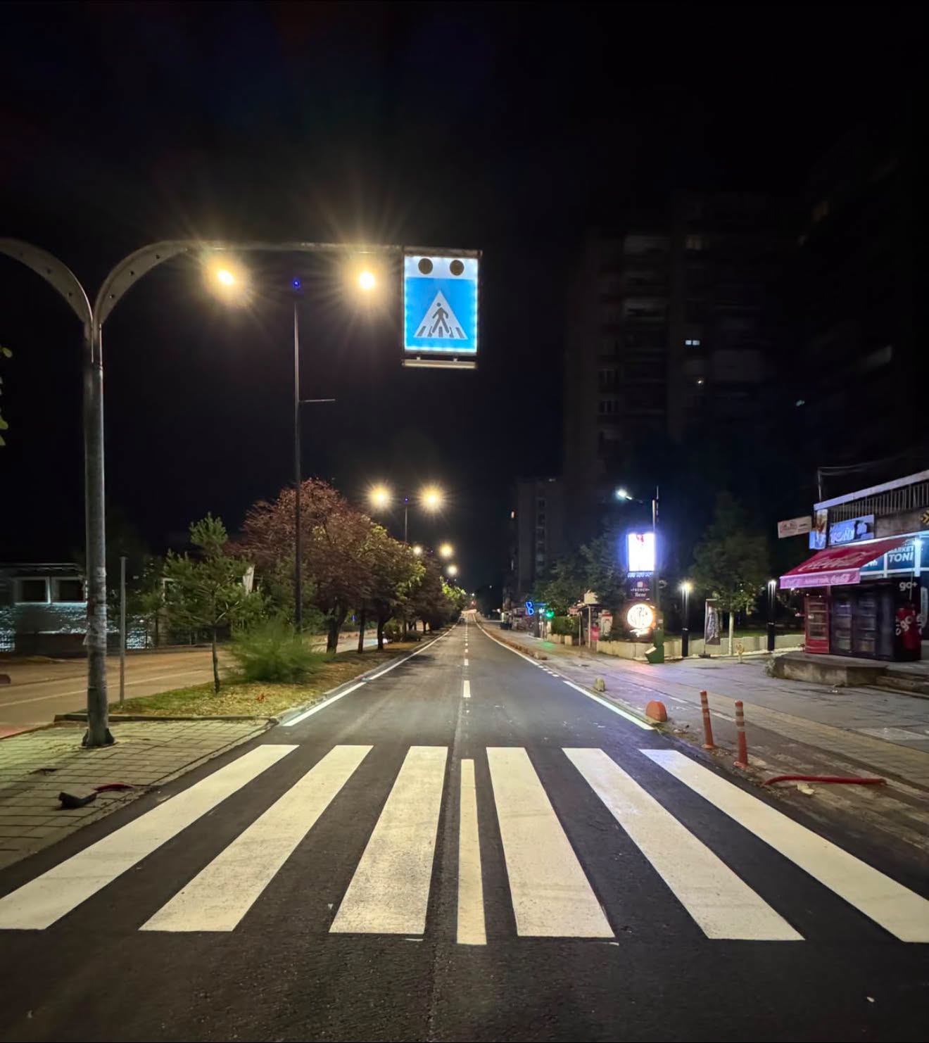 Hapet për qarkullim rruga  Agim Ramadani 