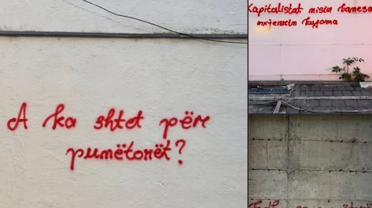 shkruhen-grafite-ne-prishtine-reagim-ndaj-vdekjes-se-punetorit-ne-vendpunishte